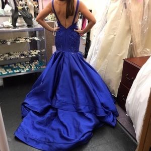 Custom evening gown